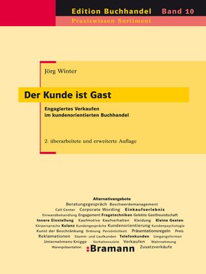 cover image of Der Kunde ist Gast